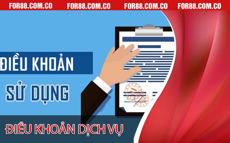 điều khoản dịch vụ